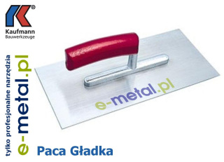 Paca Gładka Kaufmann 280x130x0,7 mm - Nierdzewna