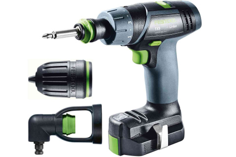 Festool akumulatorowa wiertarko-wkrętarka TXS 2,6-Set