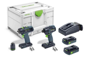 Festool zestaw wiertarki i zakrętarki TID 18 C 3,1-Set T18