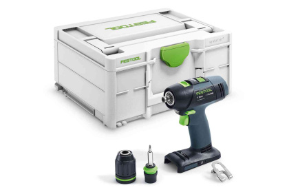 Akumulatorowa wiertarko-wkrętarka Festool T 18 3-Basic 576448