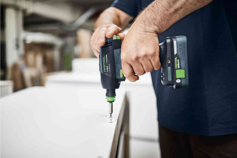 Akumulatorowa wiertarko-wkrętarka Festool T 18 3-Basic 576448