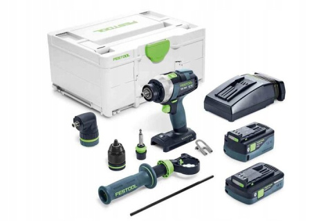 Festool Akumulatorowa wiertarko-wkrętarka TDC 18/4 5,2/4,0 I-Set