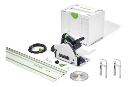 Zestaw: Festool zagłębiarka TS 55 FEBQ-Plus-FS 577010 + Festool Ściski śrubowe FSZ 120