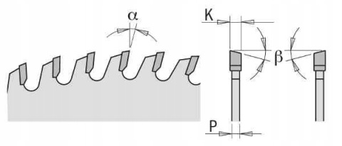 CMT - Piła D=216 K=2,4/1,6 F=30 Z=24 ATB