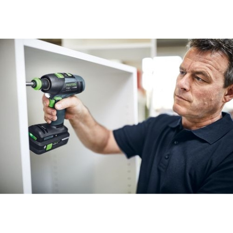 Festool Akumulatorowa wiertarko-wkrętarka T 18 3 HPC 4,0 I-Set