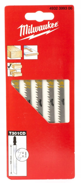 Milwaukee Brzeszczoty 105/3 mm 1 op. (5 szt.)