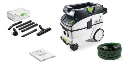 Odkurzacz przemysłowy Festool CTL 26E CLEANTEC 574947 + zestaw do czyszczenia Festool 577257