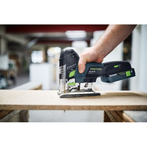 Festool zestaw akumulatorowy wiertarko-wkrętarka C 18 HPC 4,0 I Plus + Wyrzynarka PSC 420