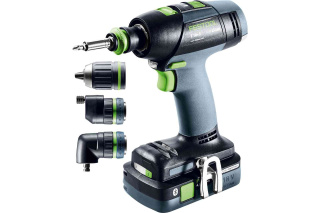 Akumulatorowa wiertarko-wkrętarka Festool T 18 3 HPC 4,0 I-Set 577609