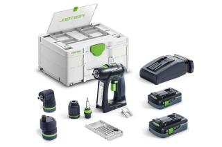 Akumulatorowa wiertarko wkrętarka Festool C 18 HPC 4,0 I Set 577617