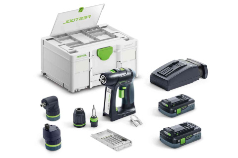 Akumulatorowa wiertarko wkrętarka Festool C 18 HPC 4,0 I Set 577617