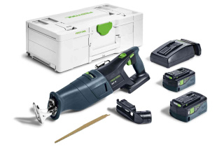 Akumulatorowa pilarka szablasta Festool RSC 18 5,0 EB-Plus