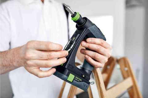 Akumulatorowa wiertarko-wkrętarka Festool CXS 18-Basic-Set 577333