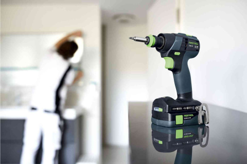 Festool TXS 18 C 3,0-Plus Akumulatorowa wiertarko-wkrętarka+ taśma