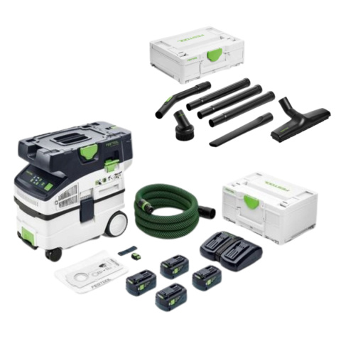 Festool CTLC MIDI I-Plus Akumulatorowy odkurzacz mobilny + zestaw do czyszczenia 577257