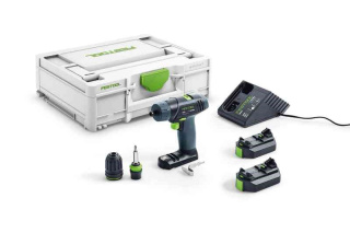 Festool TXS 2,6 Plus akumulatorowa wiertarko wkrętarka + kaseta z bitami 769138