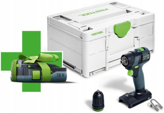 Akumulatorowa wiertarko-wkrętarka Festool TXS 18-Basic PROMO