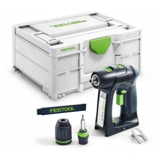 Festool C 18-Basic akumulatorowa wiertarko wkrętarka + miara