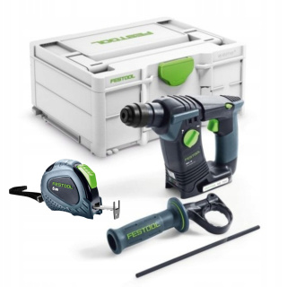 Festool Młotowiertarka akumulatorowa BHC 18-Basic + taśma 5m