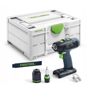 Festool T 18 3-Basic akumulatorowa wiertarko-wkrętarka + miara