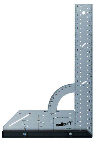 1 Kątownik uniwersalny Wolfcraft 200x300mm