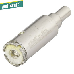 1 otwornica diamentowa Wolfcraft Ø22mm 