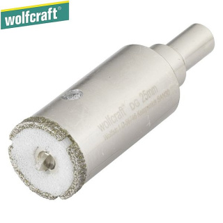 1 otwornica diamentowa Wolfcraft Ø25mm "ceramic"