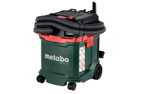 Odkurzacz uniwersalny 1200W 30l Metabo ASA 30 L PC osprzęt