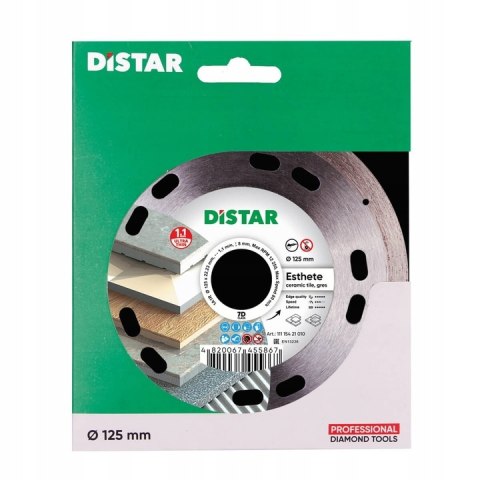 Tarcza diamentowa do ceramiki Distar Esthete 1A1R 125mm