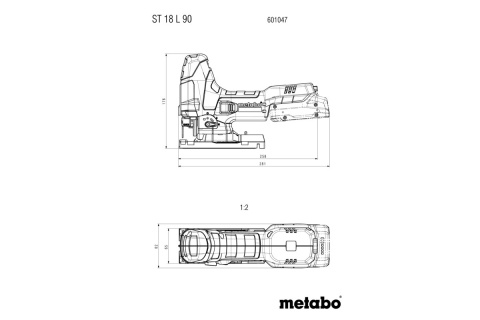 ST 18 L 90 Metabo WYRZYNARKA AKUMULATOROWA