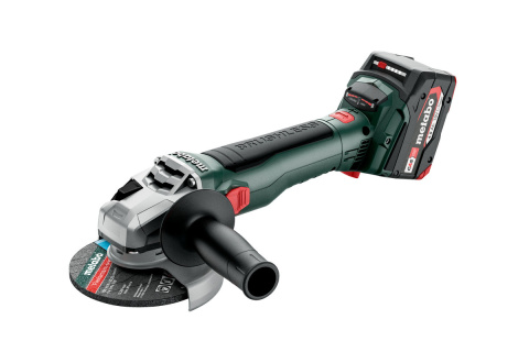 Akumulatorowa szlifierka kątowa Metabo W 18 LT BL 11-125 w walizce metaBOX