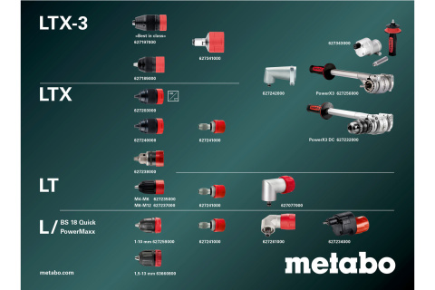 Wkrętarka akumulatorowa Metabo PowerMaxx BS BL Q w walizce PVC 2x 2,0ah