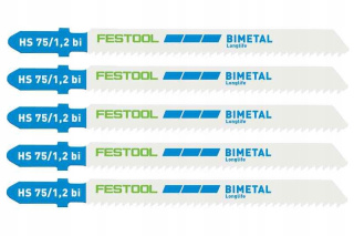 Brzeszczoty Festool do wyrzynarki HS 75/1,2 BI/ 5 sztuk 204270