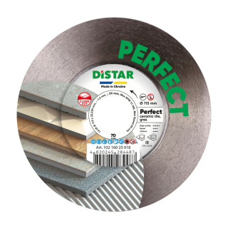 Diamentowa tarcza tnąca Distar 1A1R 115x1,5x25x22,23H Perfect