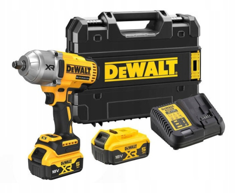 Klucz udarowy DeWalt 18V XR 1/2 1355Nm 2X 5Ah ładowarka walizka Klucz udarowy DeWalt 18V XR 1/2 1355Nm 2X 5Ah ładowarka walizka