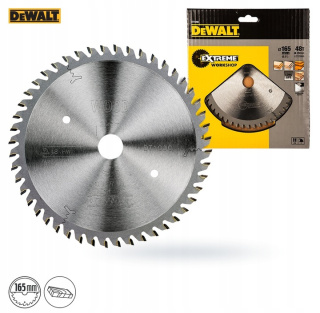 PIŁA DeWalt DO ZAGŁĘBIAREK 165MM, 48ZĘB 2.0mm