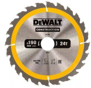 TARCZA DeWalt 190X30MM 24T AC