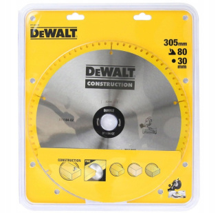 TARCZA DeWalt 305X30MM 80T