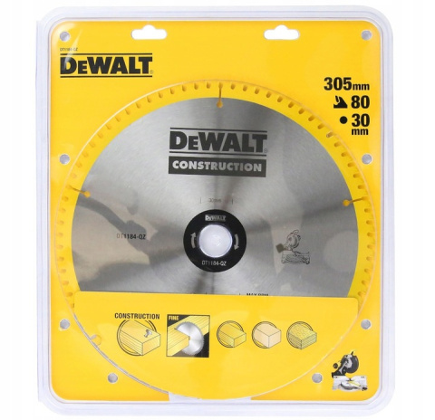 TARCZA DeWalt 305X30MM 80T