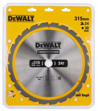 TARCZA do drewna DeWalt 315X30MM 24T