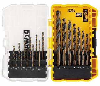 ZESTAW WIERTEL do metalu 19SZT DeWalt BLACK\GOLD