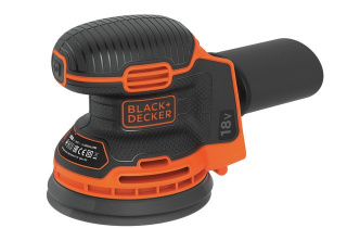 Akumulatorowa szlifierka mimośrodowa 125mm, 18 V, Black Decker [BDCROS18N-XJ]