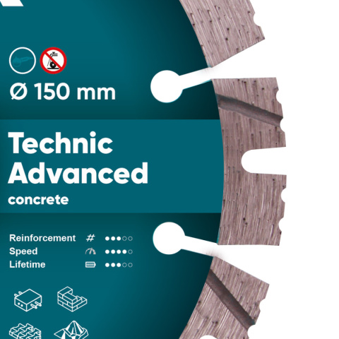 Diamentowa tarcza tnąca Distar 1A1RSS 150 Technic Advanced