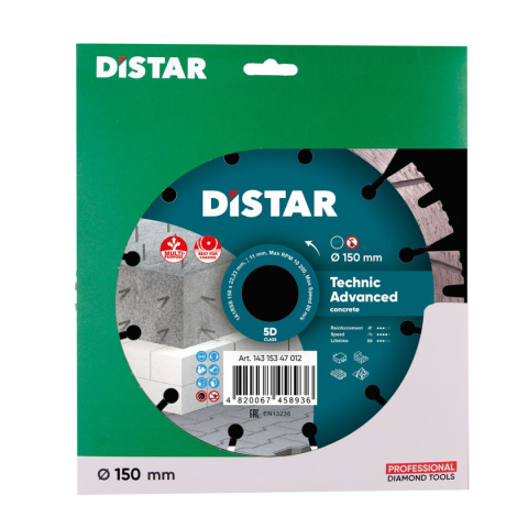 Diamentowa tarcza tnąca Distar 1A1RSS 150 Technic Advanced