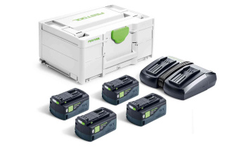 Festool Zestaw energii SYS 18V 4x5,0/TCL 6 DUO