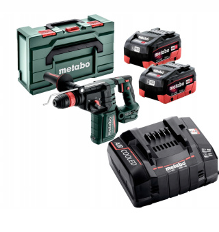 Metabo KH 18 LTX BL 28 Q + 2x 5,5 ah i ładowarka w walizce metaBOX 165L