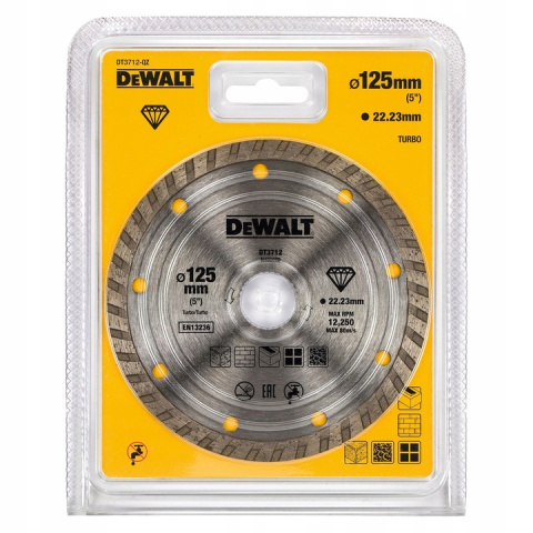 Tarcza Diamentowa DeWalt 125x22.2mm, 2.2mm