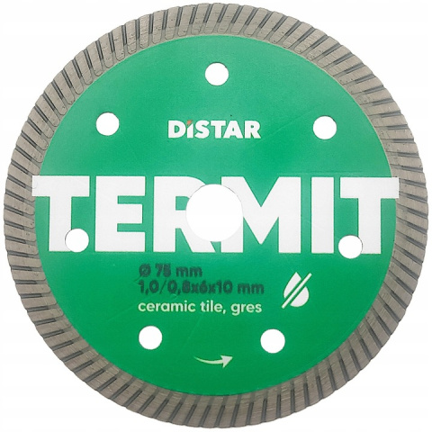 Tarcza do cięcia płytek Distar 1A1R 75x1,0x6x10 Termit