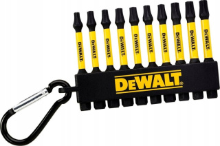 Zestaw DeWalt 10szt bitów udarowych Torx