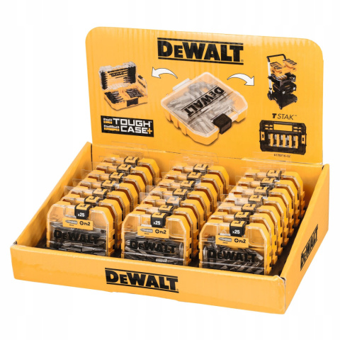 DEWALT DT71522-QZ ZESTAW BITÓW KOŃCÓWKI 25x PH2